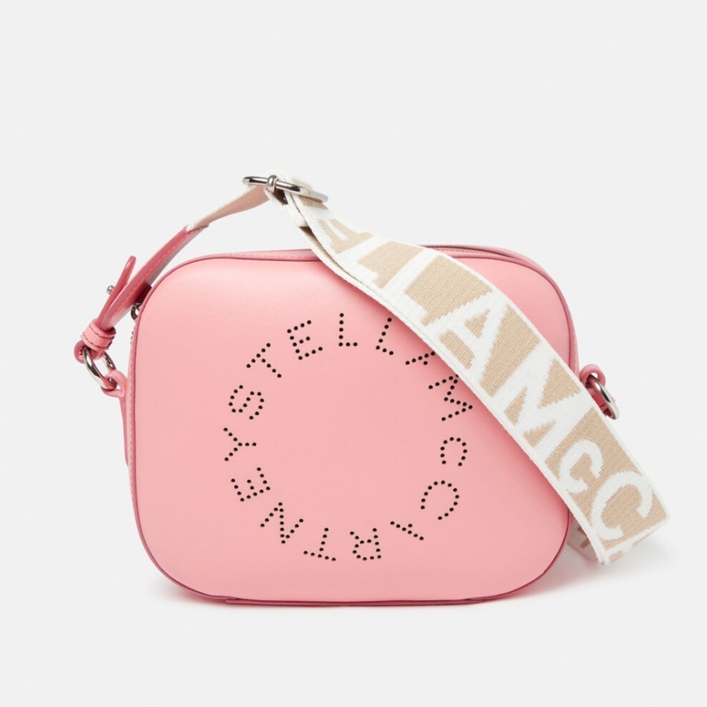 Stella McCartney Stella Logo Small Camera Bag Bellini
Rose Pink
